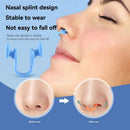 2pcs Silicone Elastic Nose Clip Stop Snoring Device Anti-Snoring Supplies for Better Sleep
