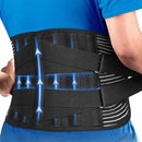 Double Pull Back Lumbar Support Belt Waist Orthopedic Corset Men Women Spine Decompression Waist Trainer Brace Back Pain Relief