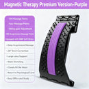 Lumbar Support Back Massager for Spine Pain Relief Vertebral Relaxer Lower Traction Stretcher Corrects Waist Relaxation