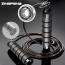 The New Jump Rope Steel Wire Skipping Exercise Adjustable Jumping Fitness Workout Training Home Sport Equipment Tangle-Free