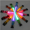 LED Glowing Dog Collar Adjustable Flashing Rechargea Luminous Collar Night Anti-Lost Dog Light HarnessFor Small Dog Pet Products