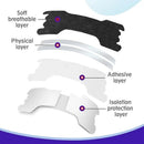 30Pcs New Hypoallergenic Nose Strips Non-Invasive Breathable Breath Nasal Strips Nasal Congestion Relief Strips Better Breathing