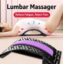 Lumbar Support Back Massager for Spine Pain Relief Vertebral Relaxer Lower Traction Stretcher Corrects Waist Relaxation