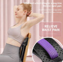 Lumbar Support Back Massager for Spine Pain Relief Vertebral Relaxer Lower Traction Stretcher Corrects Waist Relaxation